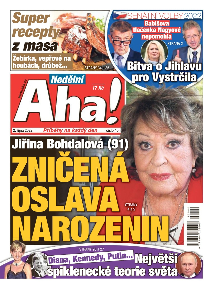 E-magazín Nedělní Aha! - 40/2022 - CZECH NEWS CENTER a. s.