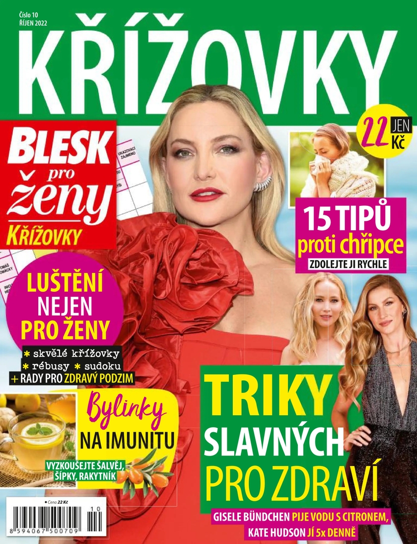 E-magazín BLESK pro ženy KŘÍŽOVKY - 10/2022 - CZECH NEWS CENTER a. s.