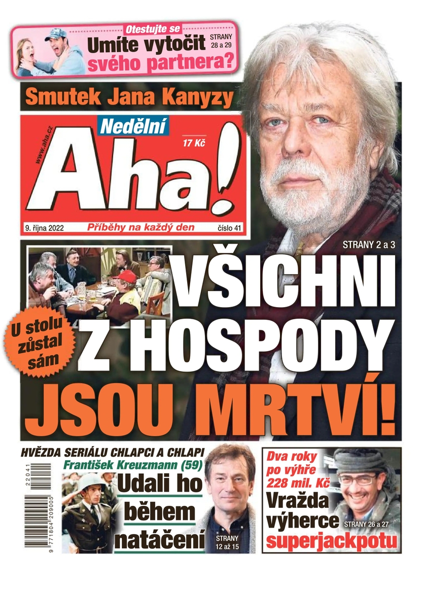 E-magazín Nedělní Aha! - 41/2022 - CZECH NEWS CENTER a. s.