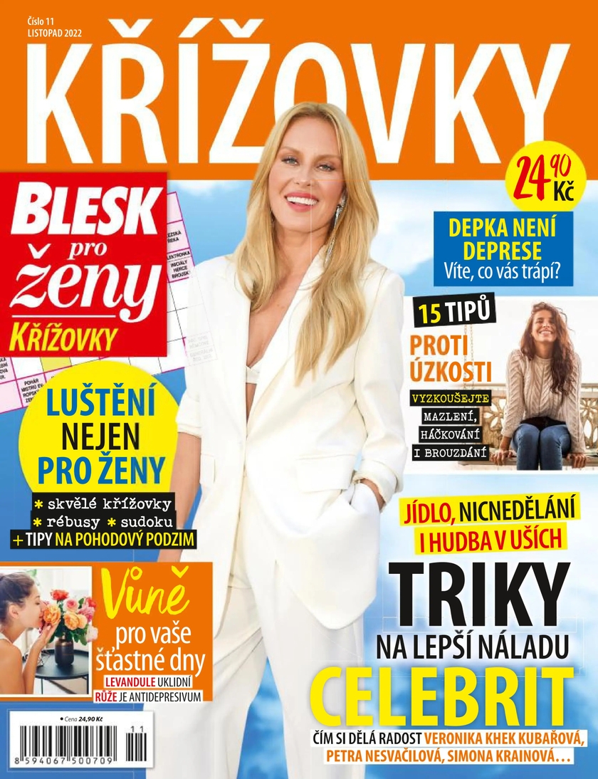E-magazín BLESK pro ženy KŘÍŽOVKY - 11/2022 - CZECH NEWS CENTER a. s.