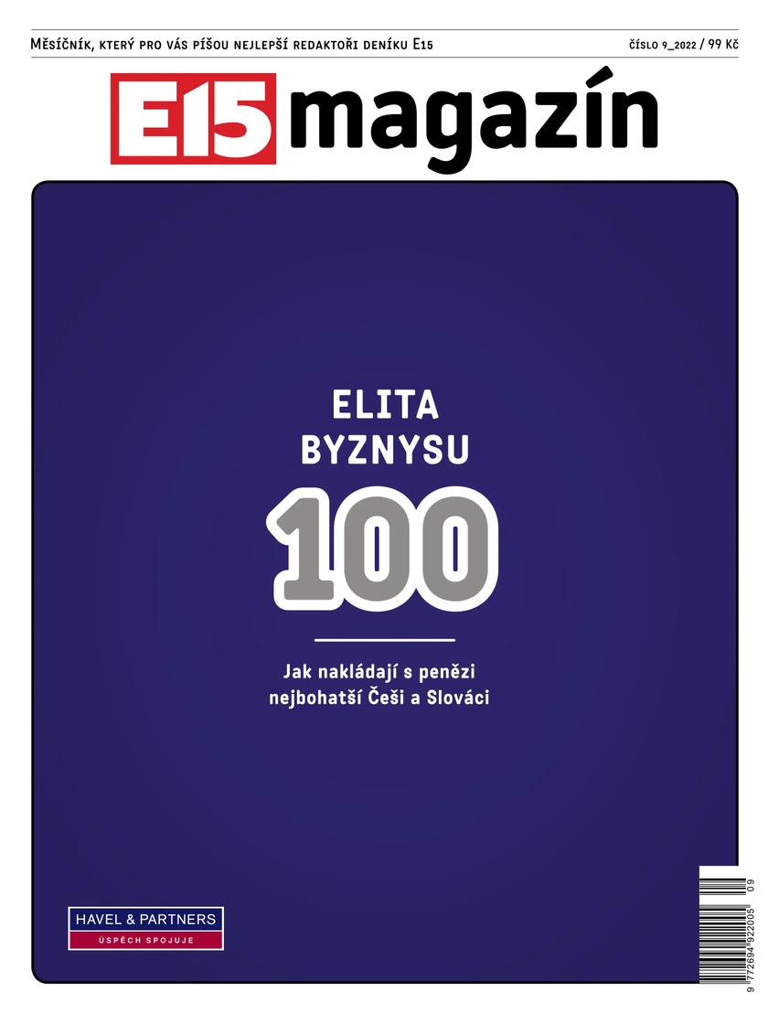 E-magazín e15 magazín - 9/2022 - CZECH NEWS CENTER a. s.