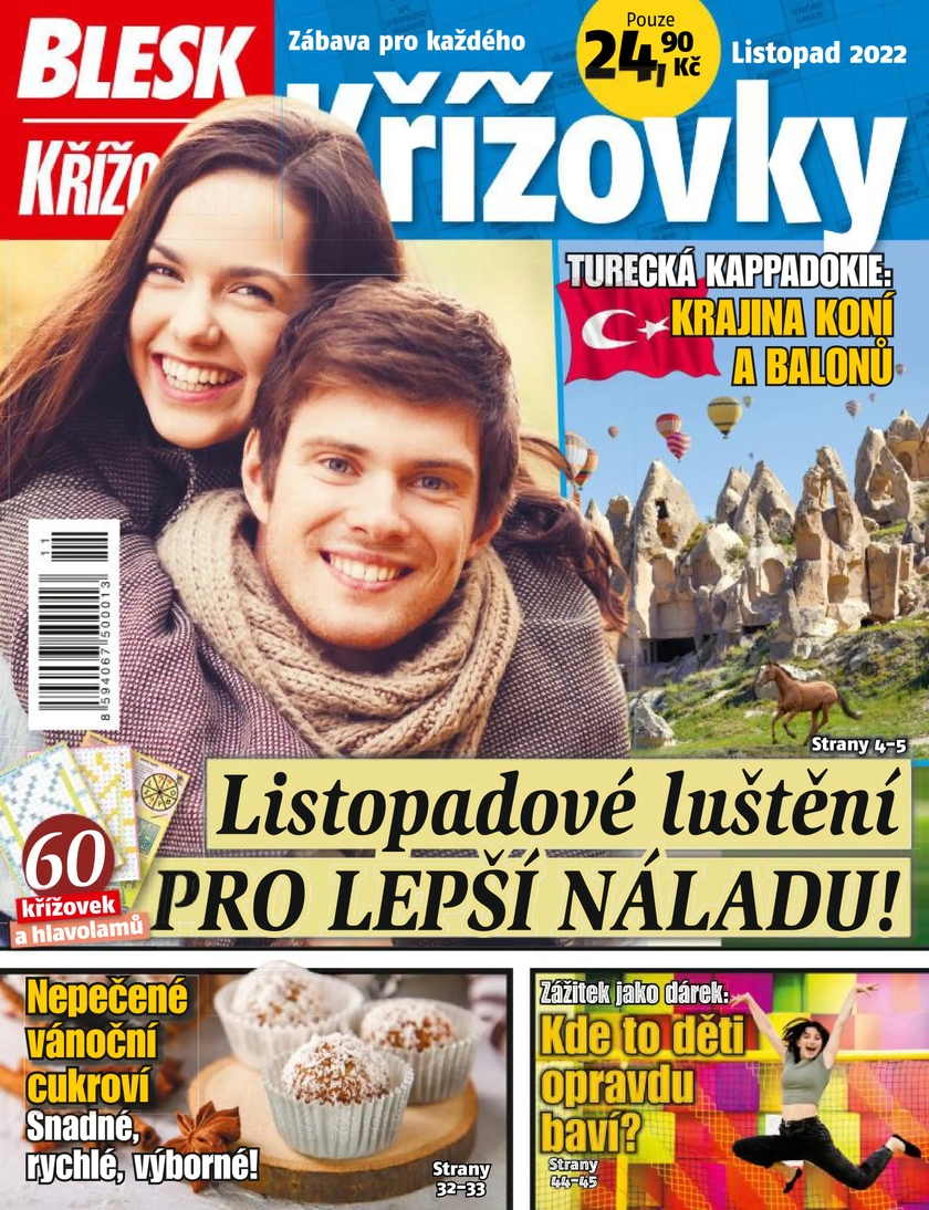 E-magazín BLESK KŘÍŽOVKY - 11/2022 - CZECH NEWS CENTER a. s.