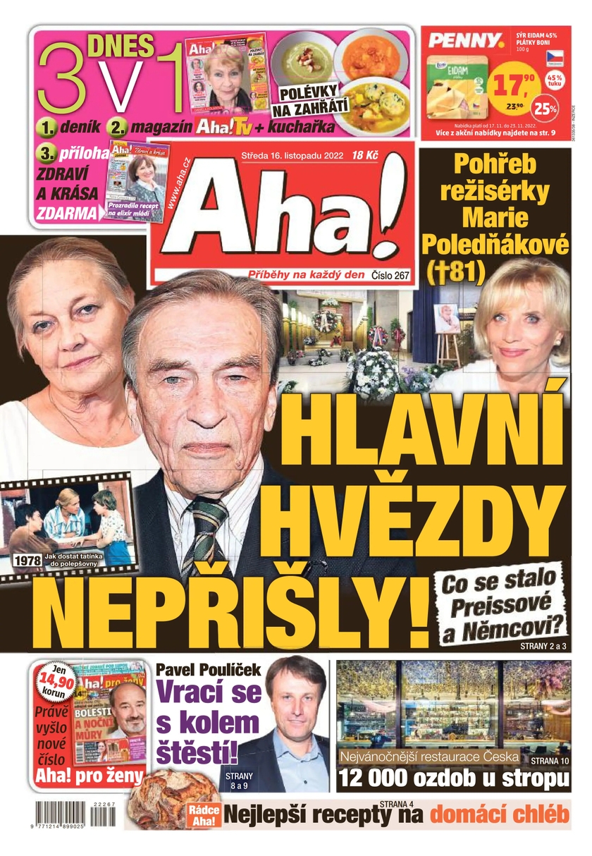 E-magazín Aha! - 16.11.2022 - CZECH NEWS CENTER a. s.
