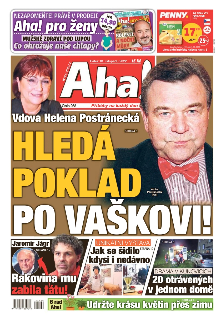 E-magazín Aha! - 18.11.2022 - CZECH NEWS CENTER a. s.