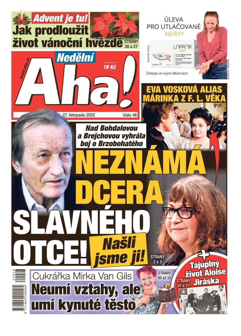E-magazín Nedělní Aha! - 48/2022 - CZECH NEWS CENTER a. s.