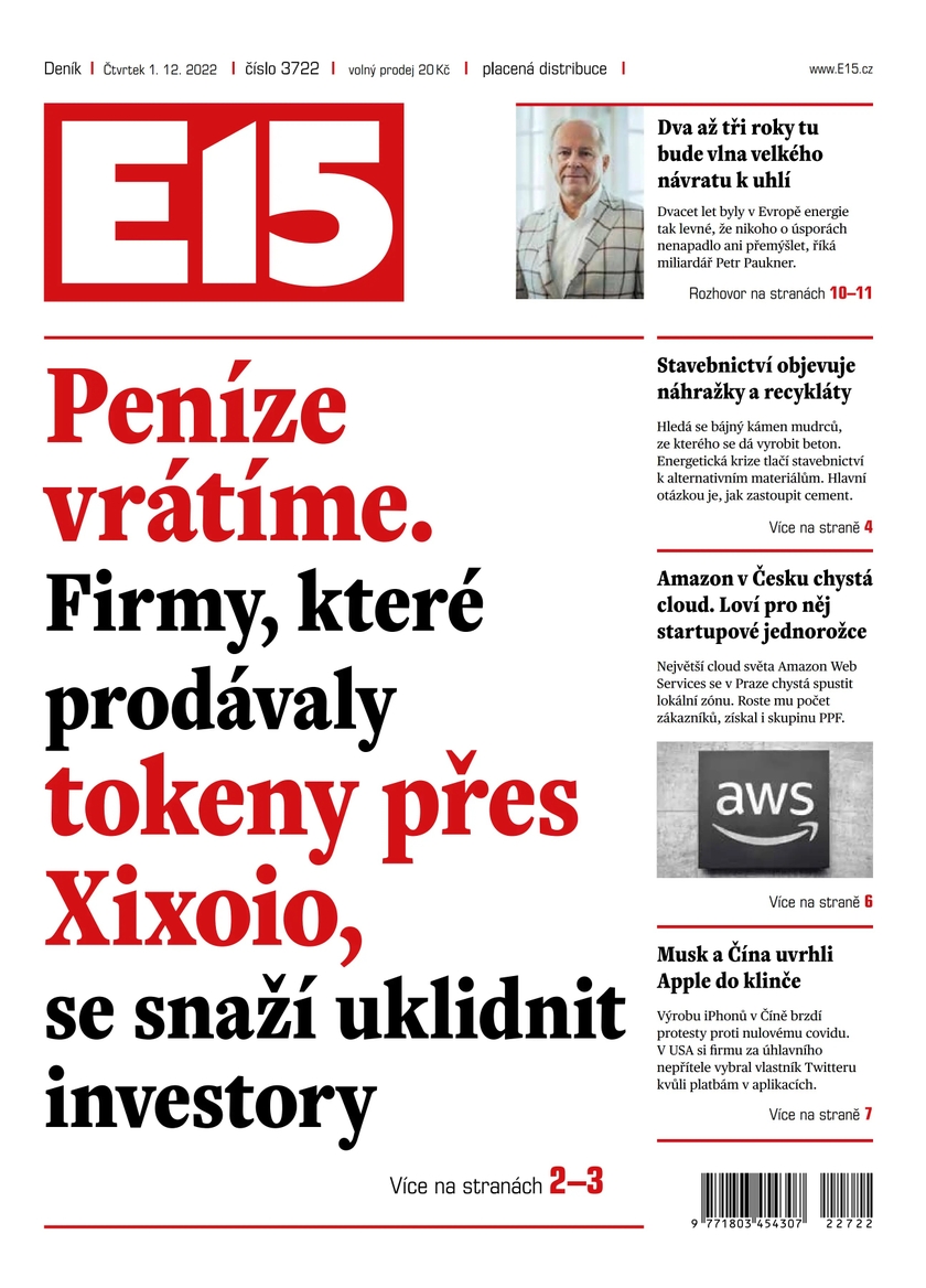 E-magazín e15 - 1.12.2022 - CZECH NEWS CENTER a. s.