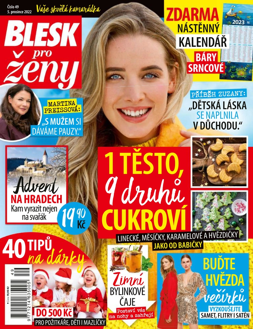 E-magazín BLESK pro ženy - 49/2022 - CZECH NEWS CENTER a. s.