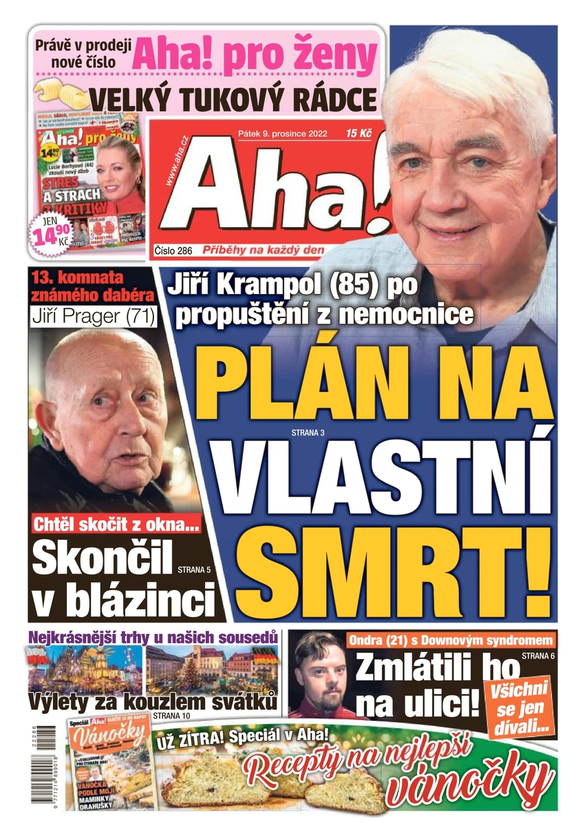 E-magazín Aha! - 9.12.2022 - CZECH NEWS CENTER a. s.