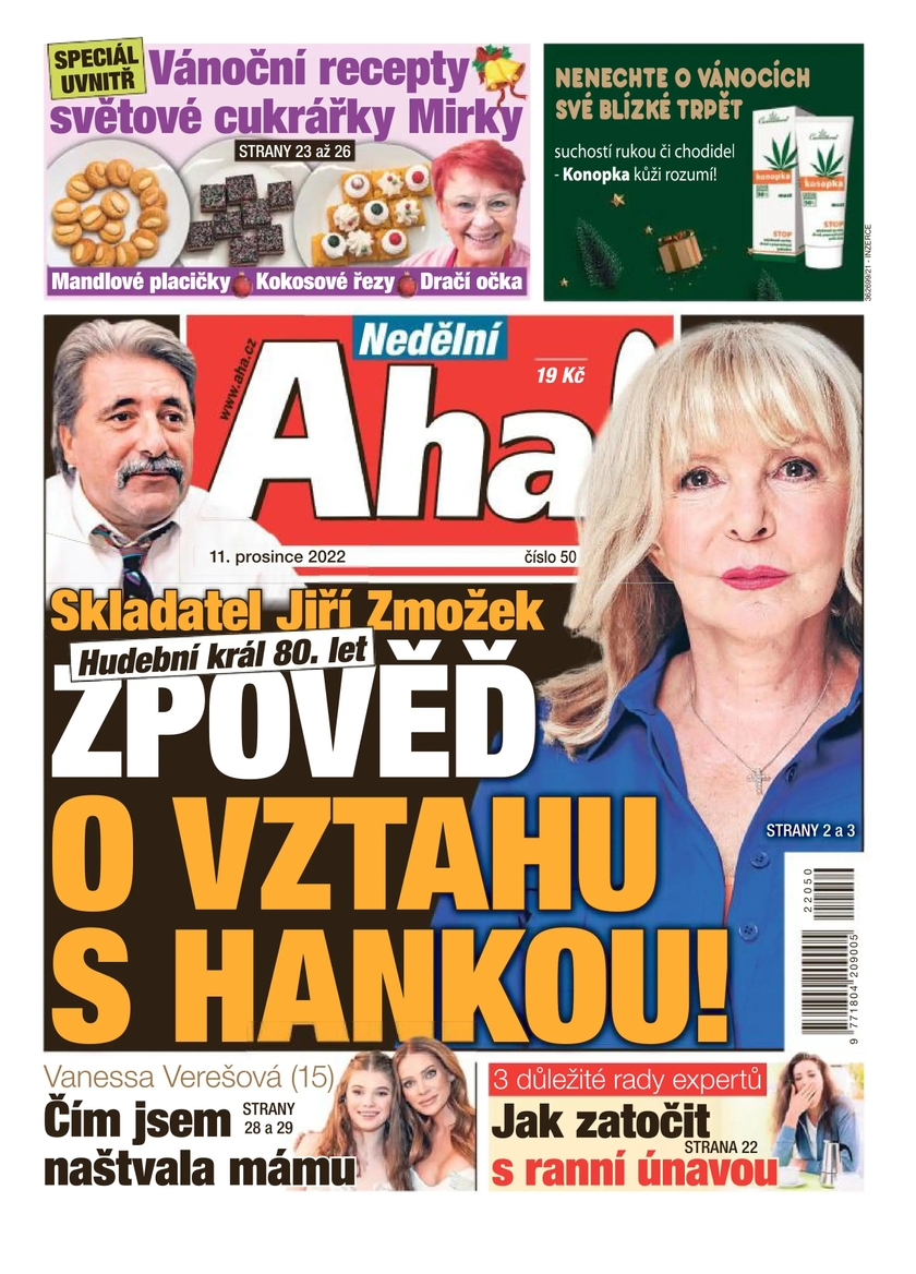 E-magazín Nedělní Aha! - 50/2022 - CZECH NEWS CENTER a. s.
