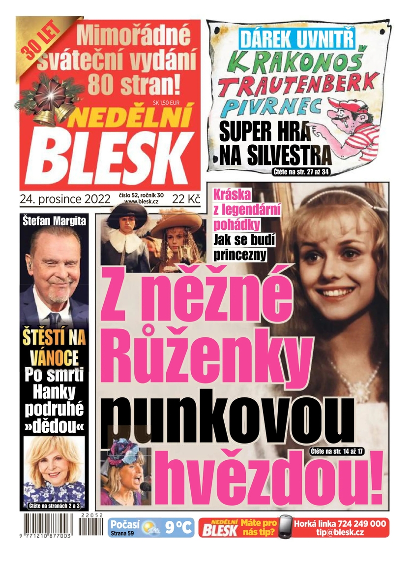 E-magazín NEDĚLNÍ BLESK - 52/2022 - CZECH NEWS CENTER a. s.