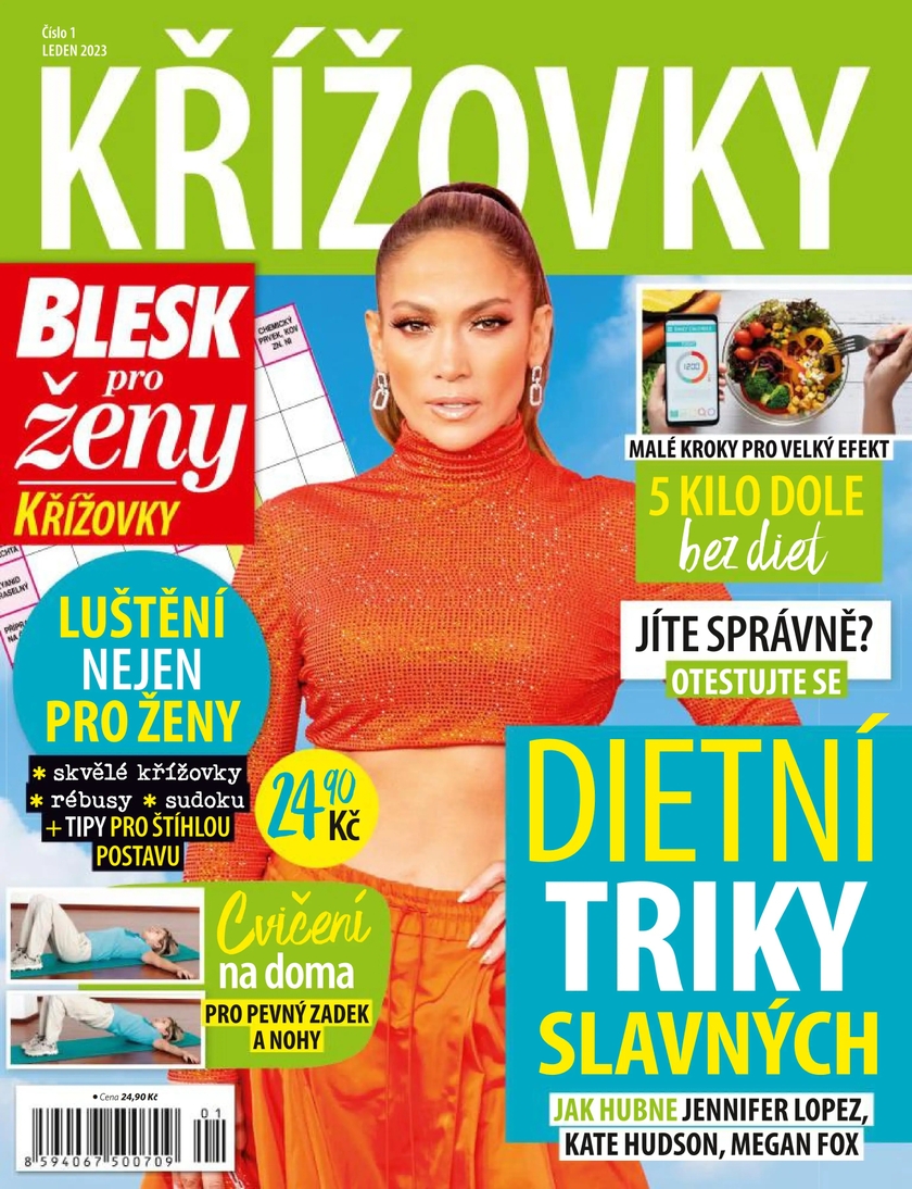 E-magazín BLESK pro ženy KŘÍŽOVKY - 1/2023 - CZECH NEWS CENTER a. s.