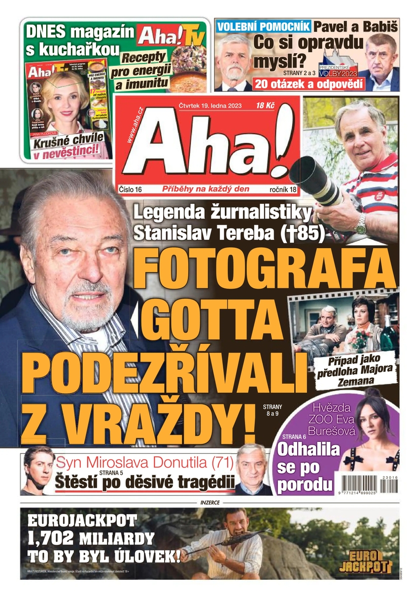 E-magazín Aha! - 19.1.2023 - CZECH NEWS CENTER a. s.