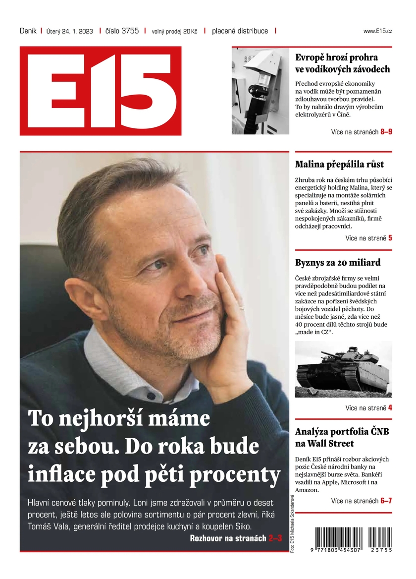E-magazín E15 - 24.1.2023 - CZECH NEWS CENTER a. s.