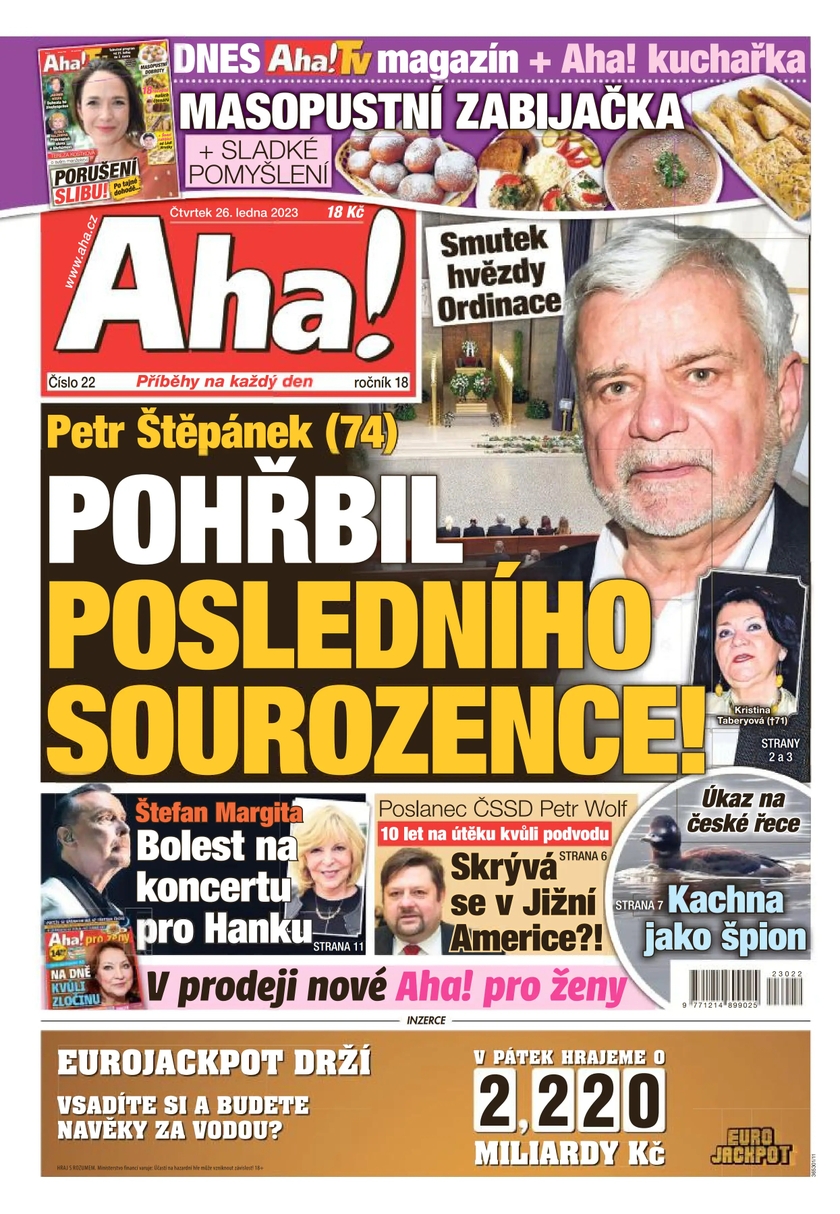 E-magazín Aha! - 26.1.2023 - CZECH NEWS CENTER a. s.