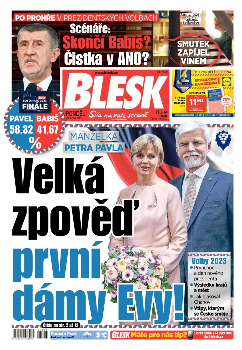 E-magazín BLESK - 30.1.2023 - CZECH NEWS CENTER a. s.