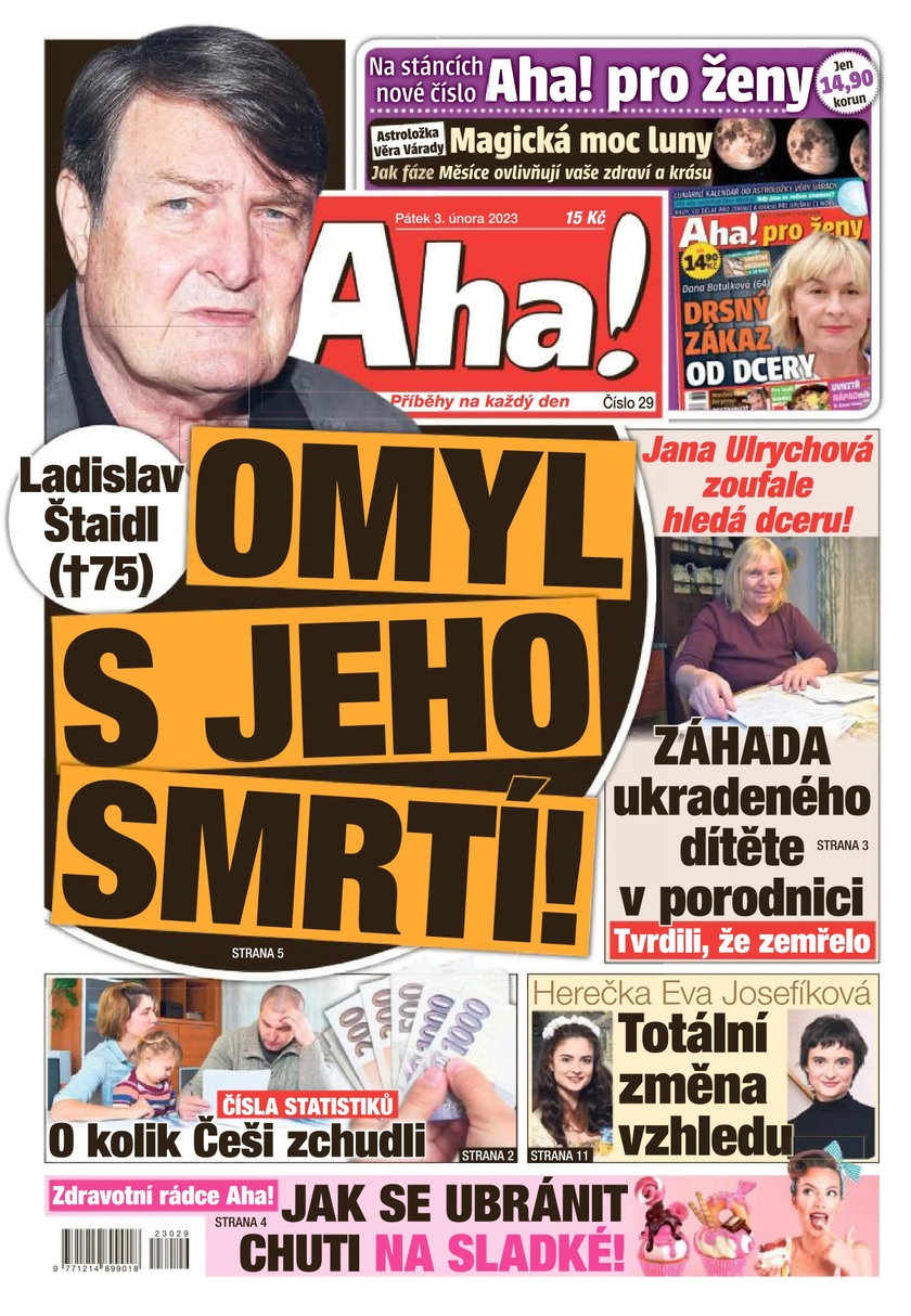 E-magazín Aha! - 3.2.2023 - CZECH NEWS CENTER a. s.