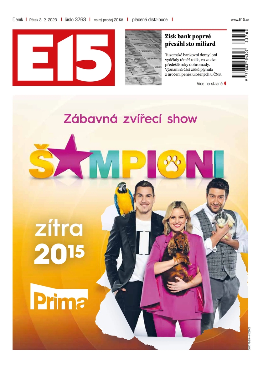 E-magazín e15 - 3.2.2023 - CZECH NEWS CENTER a. s.