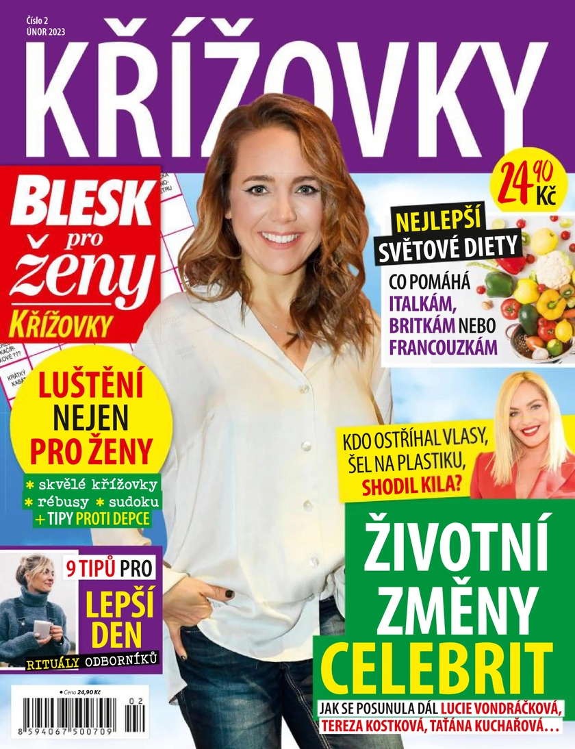 E-magazín BLESK pro ženy KŘÍŽOVKY - 2/2023 - CZECH NEWS CENTER a. s.