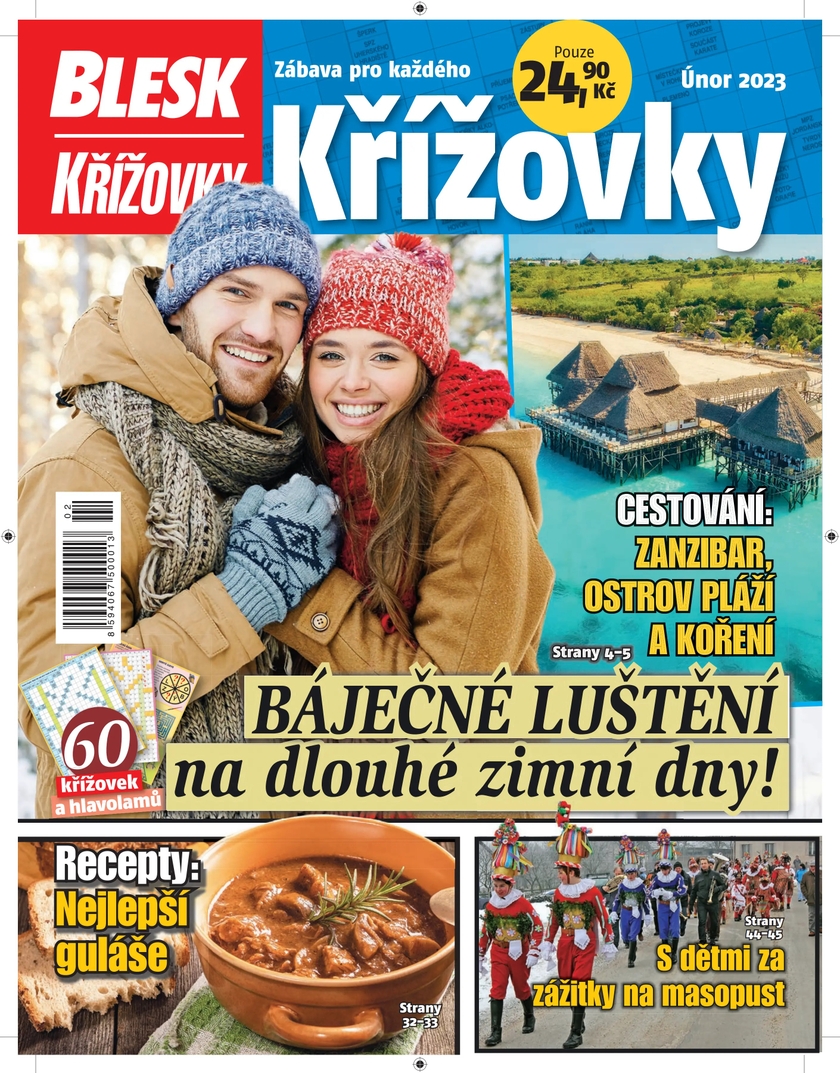E-magazín BLESK KŘÍŽOVKY - 2/2023 - CZECH NEWS CENTER a. s.