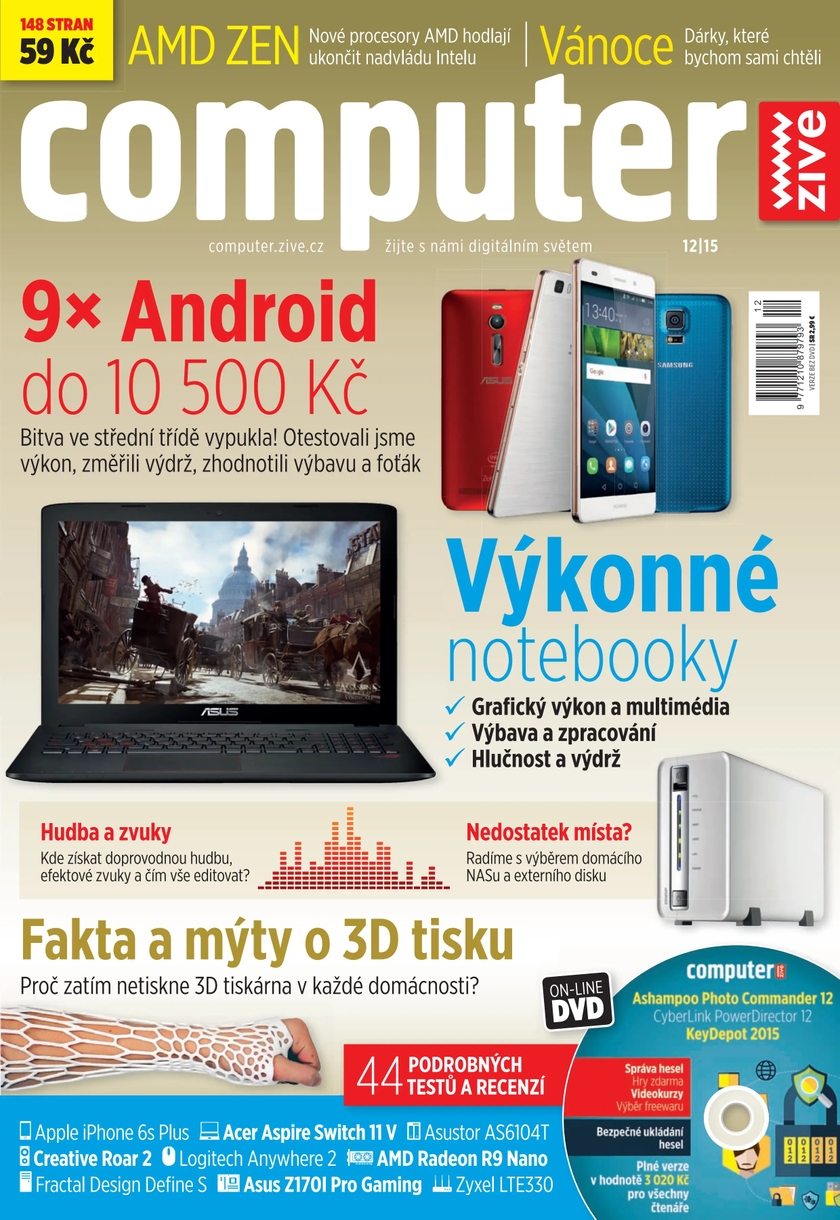 E-magazín COMPUTER - 12/2015 - CZECH NEWS CENTER a. s.