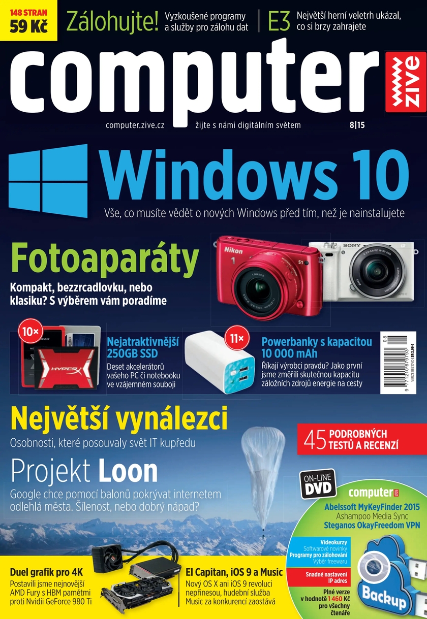 E-magazín COMPUTER - 8/2015 - CZECH NEWS CENTER a. s.