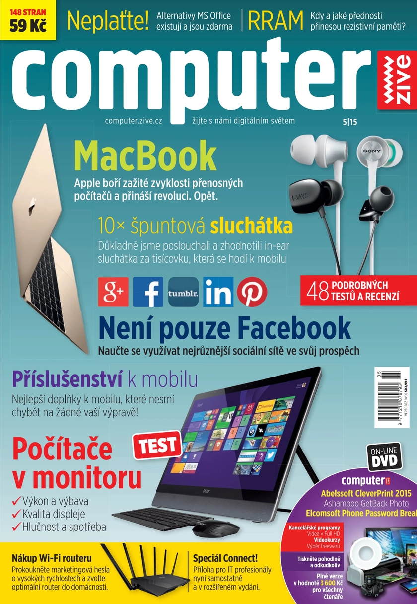 E-magazín COMPUTER - 5/2015 - CZECH NEWS CENTER a. s.