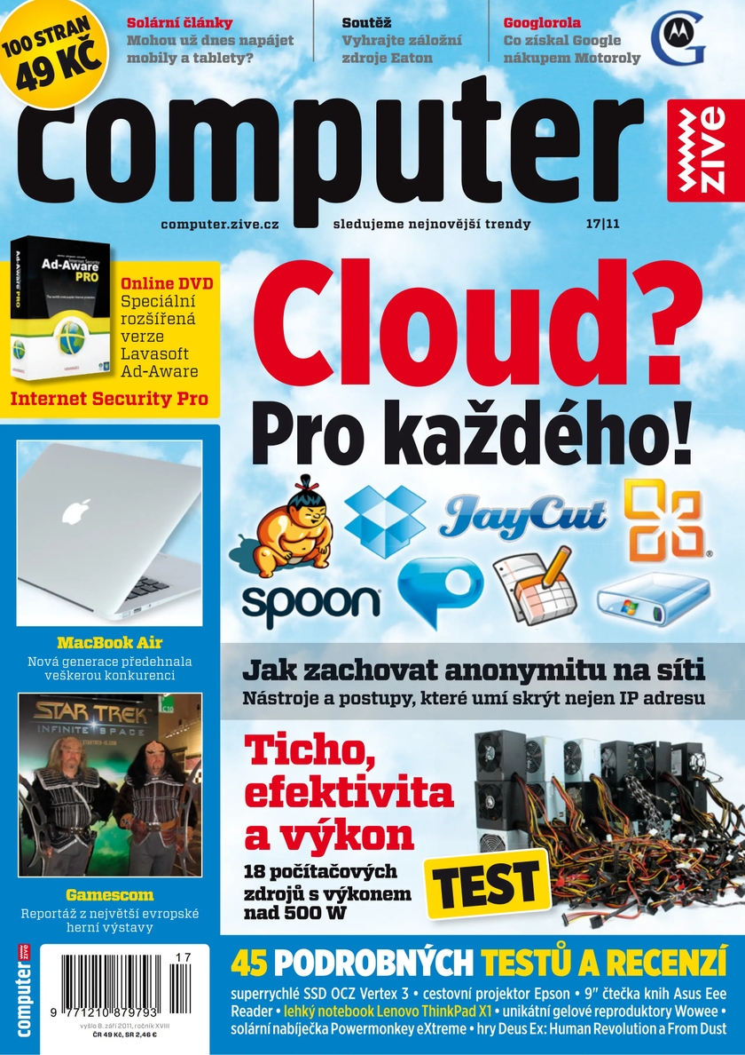 E-magazín COMPUTER - 17/2011 - CZECH NEWS CENTER a. s.