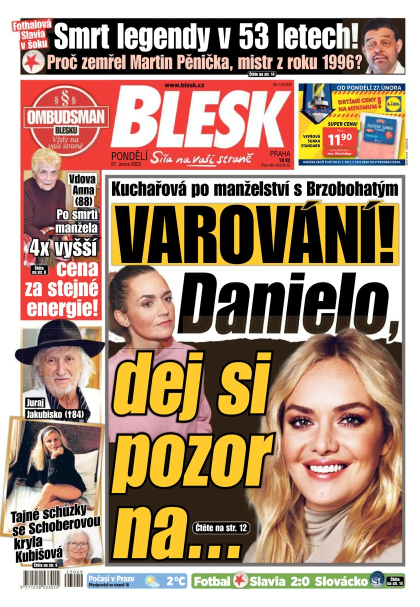 E-magazín BLESK - 27.2.2023 - CZECH NEWS CENTER a. s.