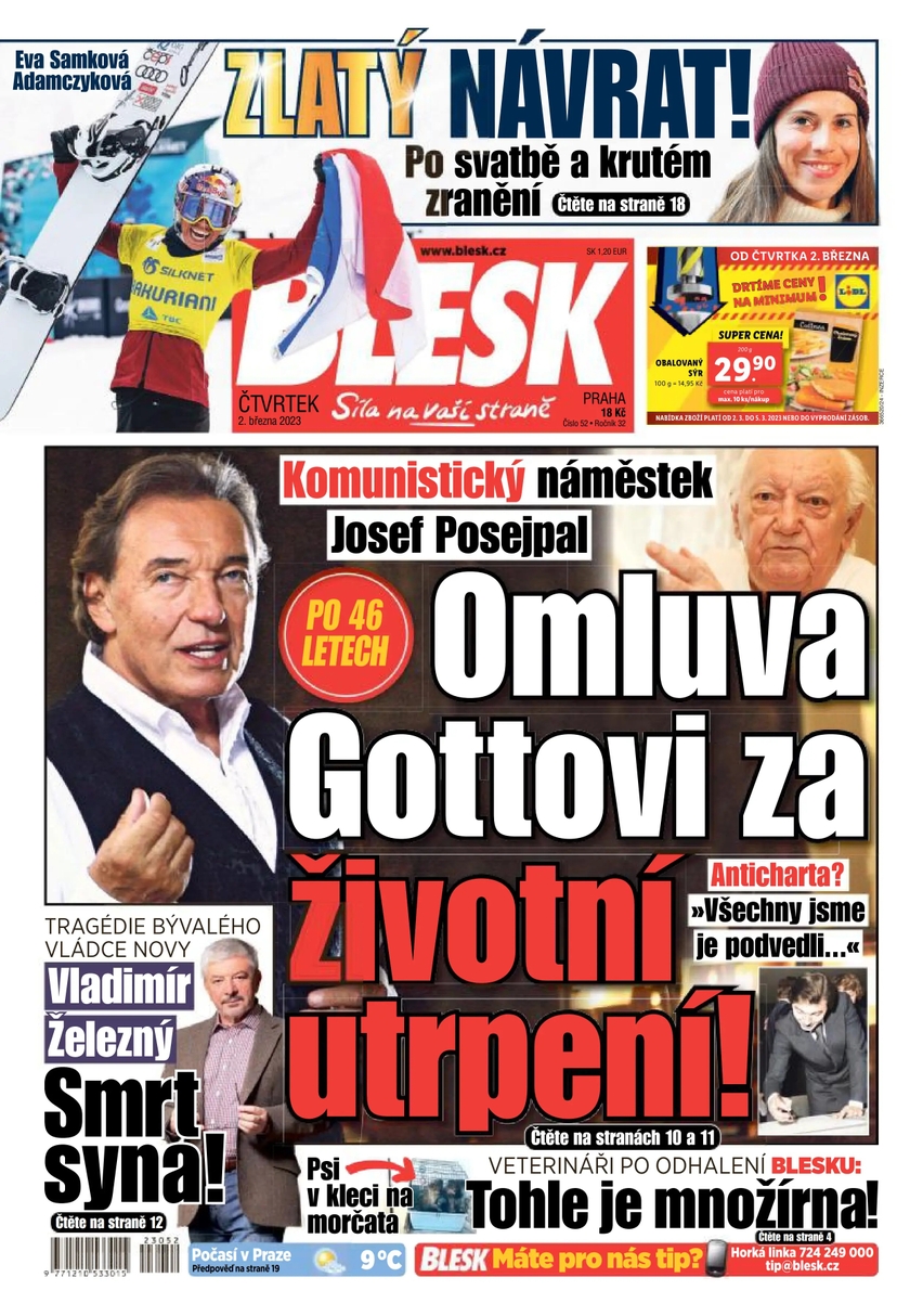 E-magazín BLESK - 2.3.2023 - CZECH NEWS CENTER a. s.