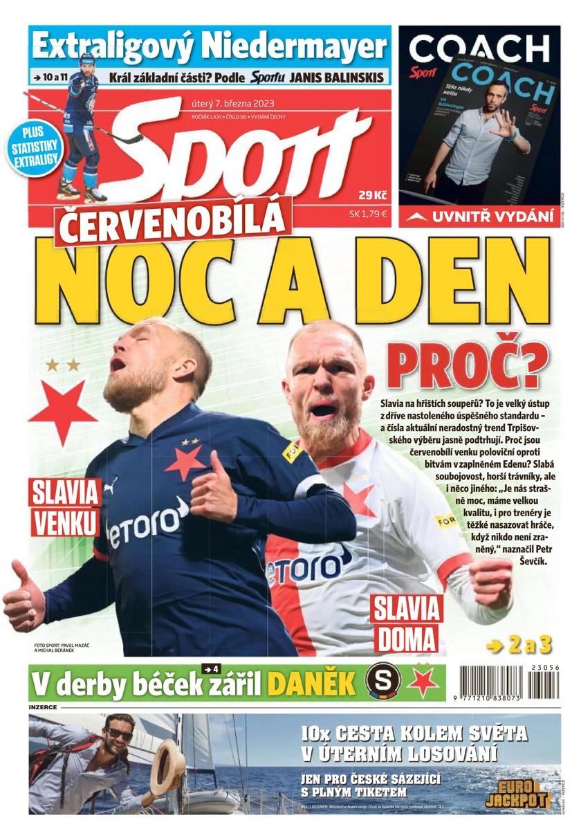 E-magazín Sport - 7.3.2023 - CZECH NEWS CENTER a. s.