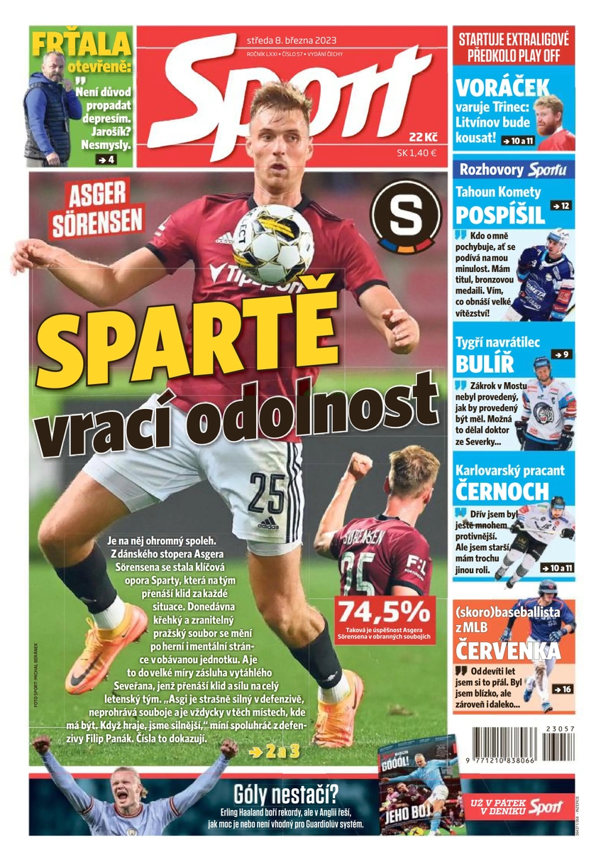 E-magazín Sport - 8.3.2023 - CZECH NEWS CENTER a. s.