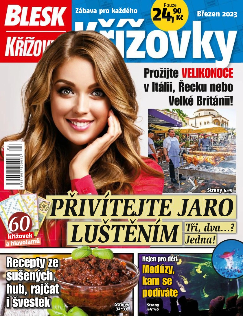 E-magazín BLESK KŘÍŽOVKY - 3/2023 - CZECH NEWS CENTER a. s.
