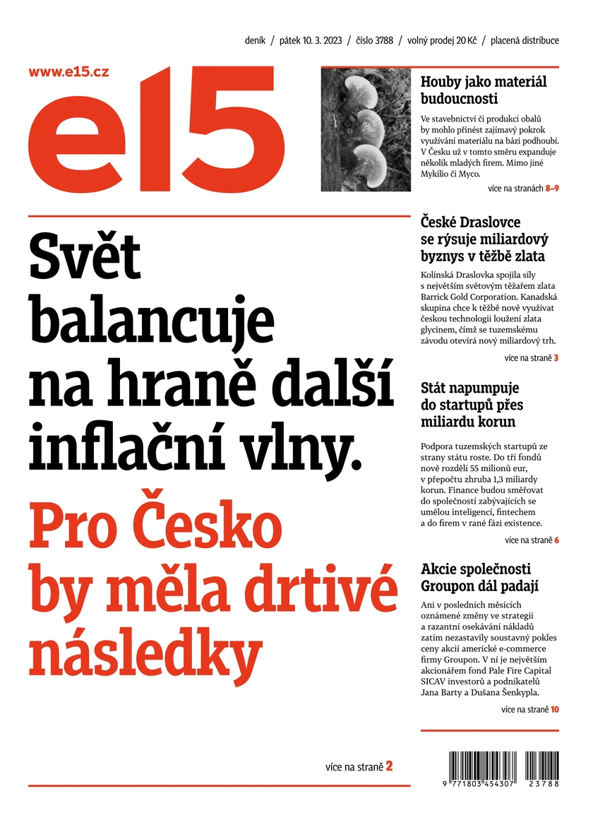 E-magazín E15 - 10.3.2023 - CZECH NEWS CENTER a. s.