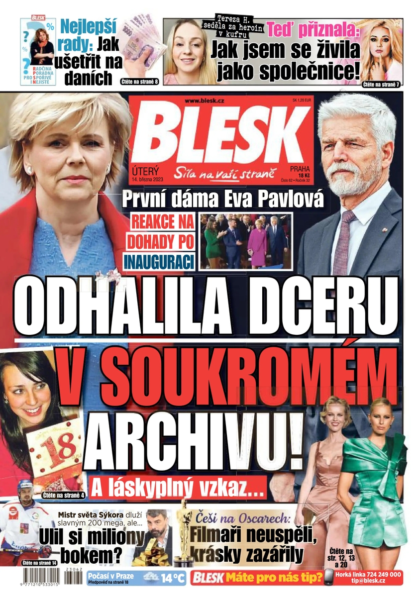 E-magazín BLESK - 14.3.2023 - CZECH NEWS CENTER a. s.
