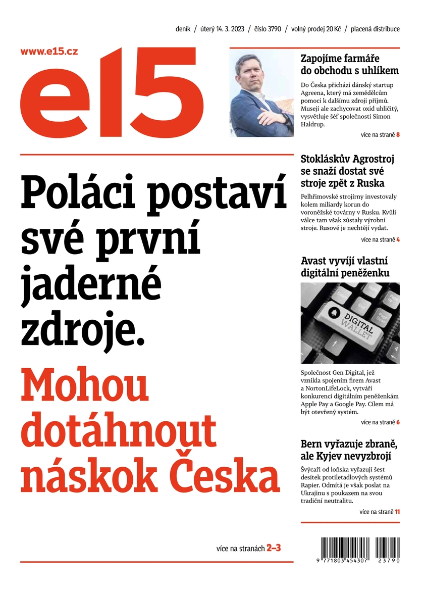 E-magazín E15 - 14.3.2023 - CZECH NEWS CENTER a. s.