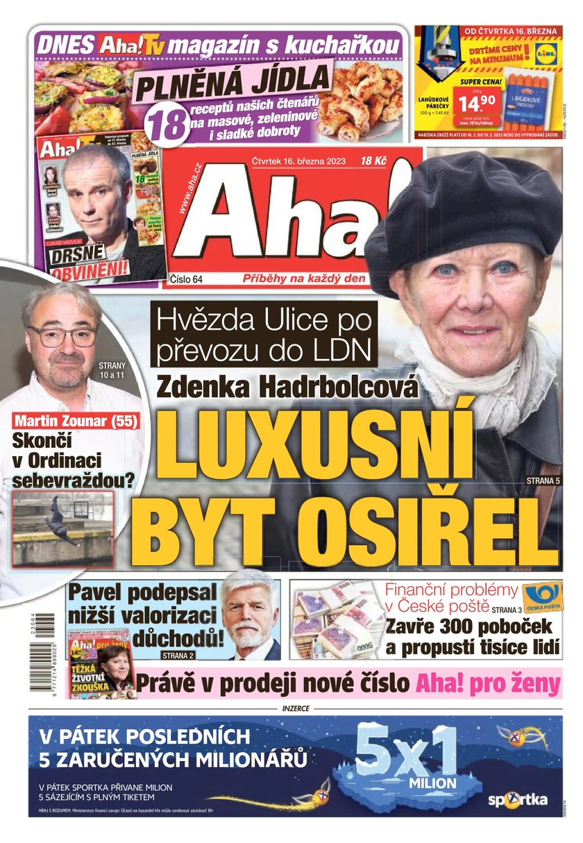 E-magazín Aha! - 16.3.2023 - CZECH NEWS CENTER a. s.