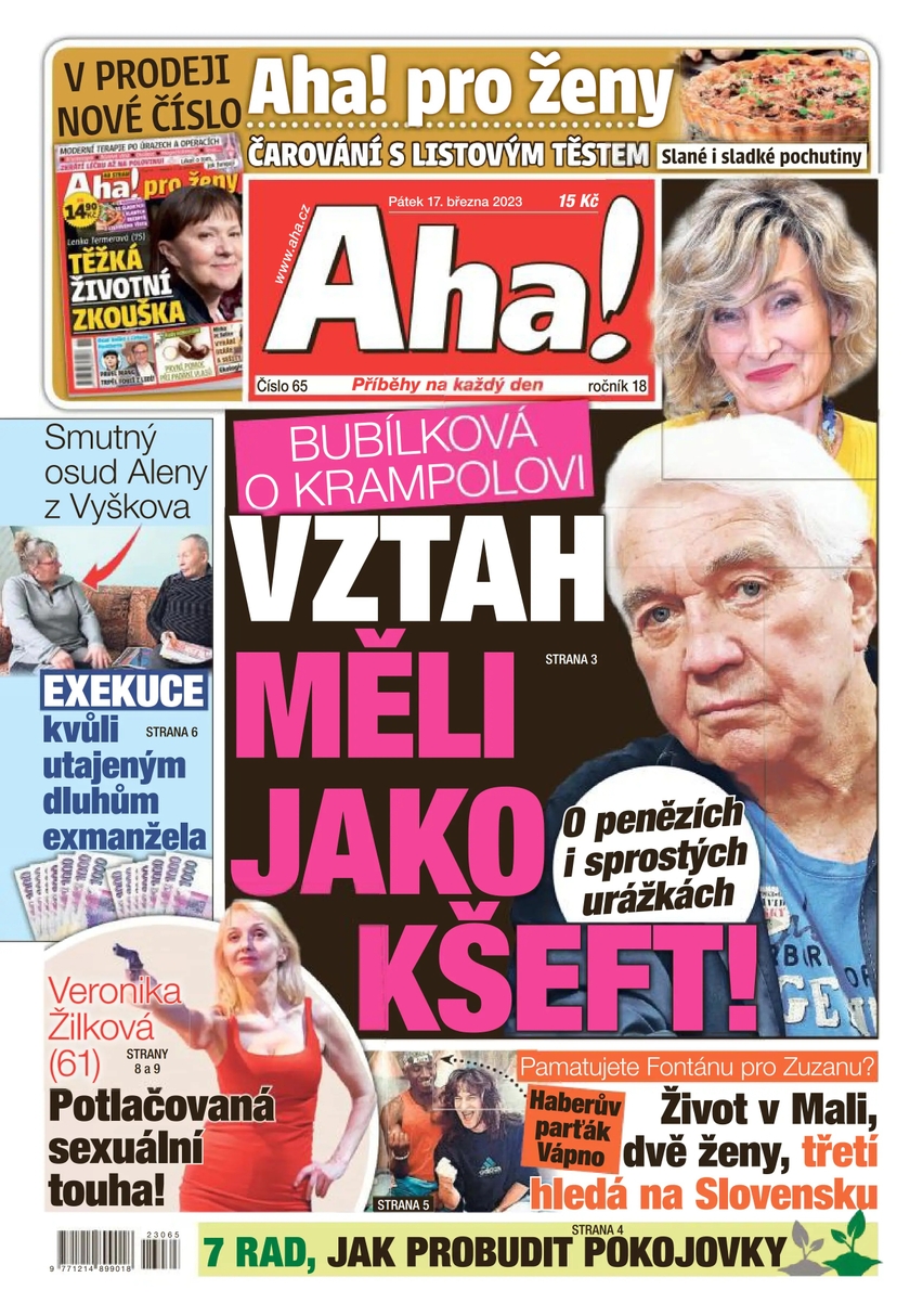 E-magazín Aha! - 17.3.2023 - CZECH NEWS CENTER a. s.