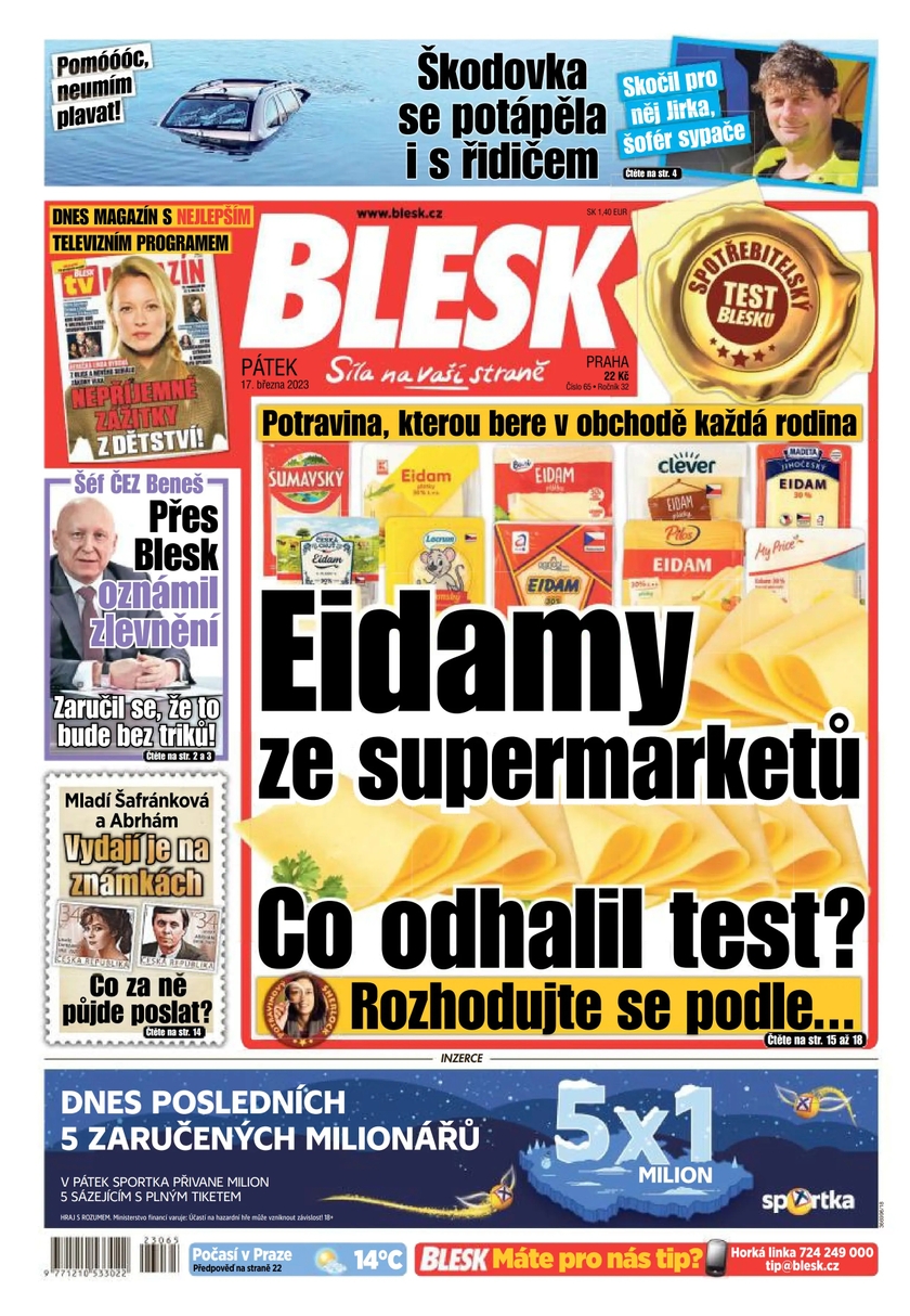 E-magazín BLESK - 17.3.2023 - CZECH NEWS CENTER a. s.