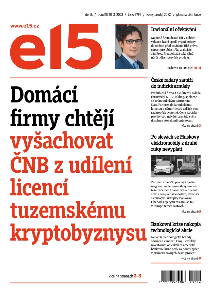 E-magazín e15 - 20.3.2023 - CZECH NEWS CENTER a. s.