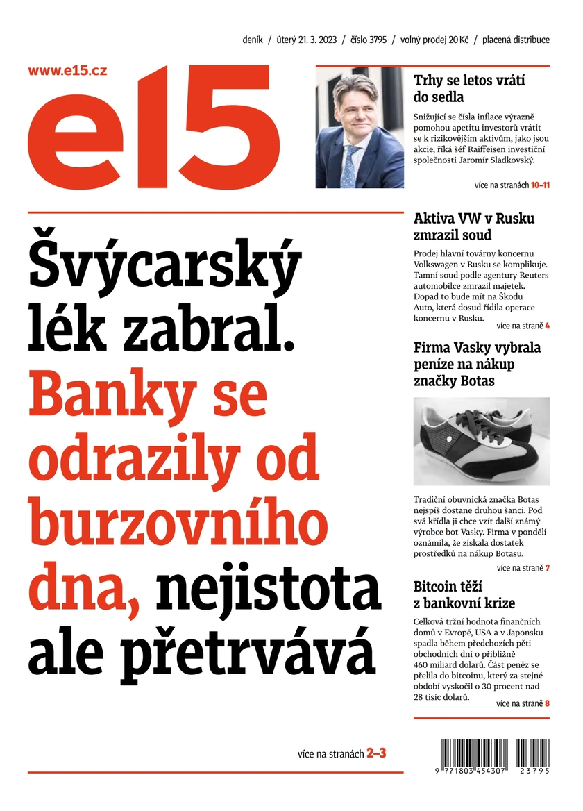 E-magazín e15 - 21.3.2023 - CZECH NEWS CENTER a. s.