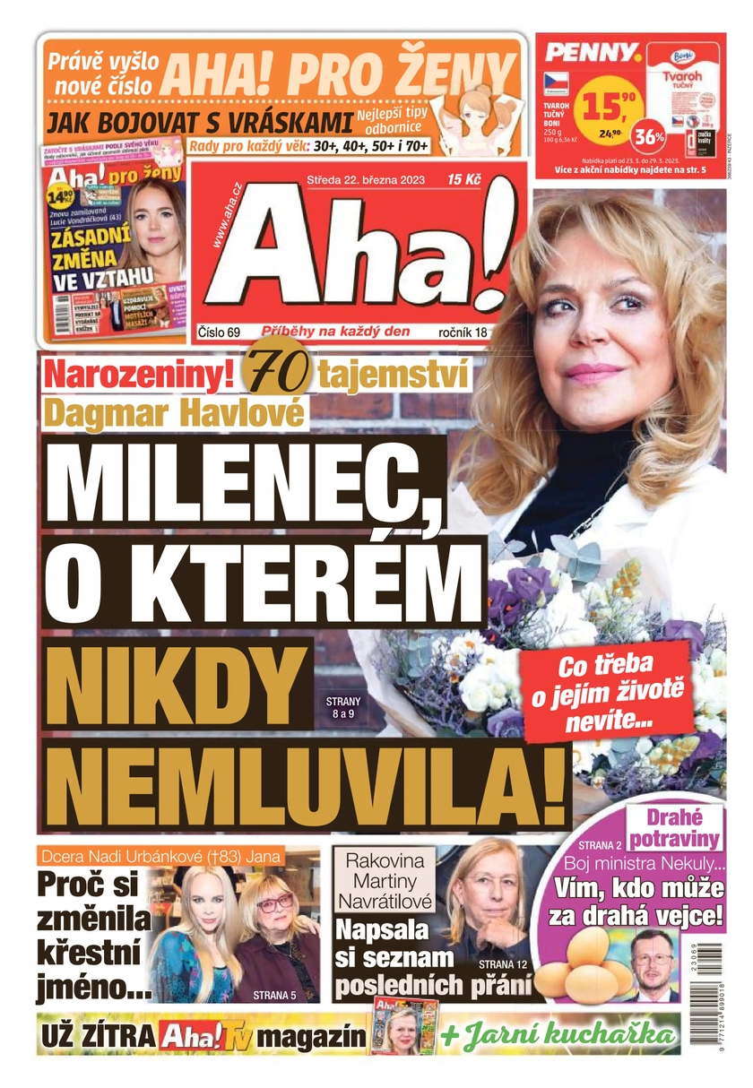 E-magazín Aha! - 22.3.2023 - CZECH NEWS CENTER a. s.