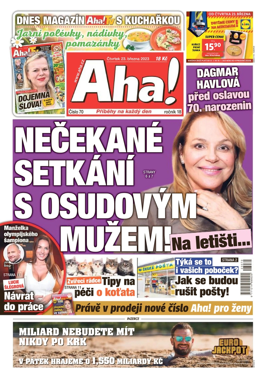 E-magazín Aha! - 23.3.2023 - CZECH NEWS CENTER a. s.