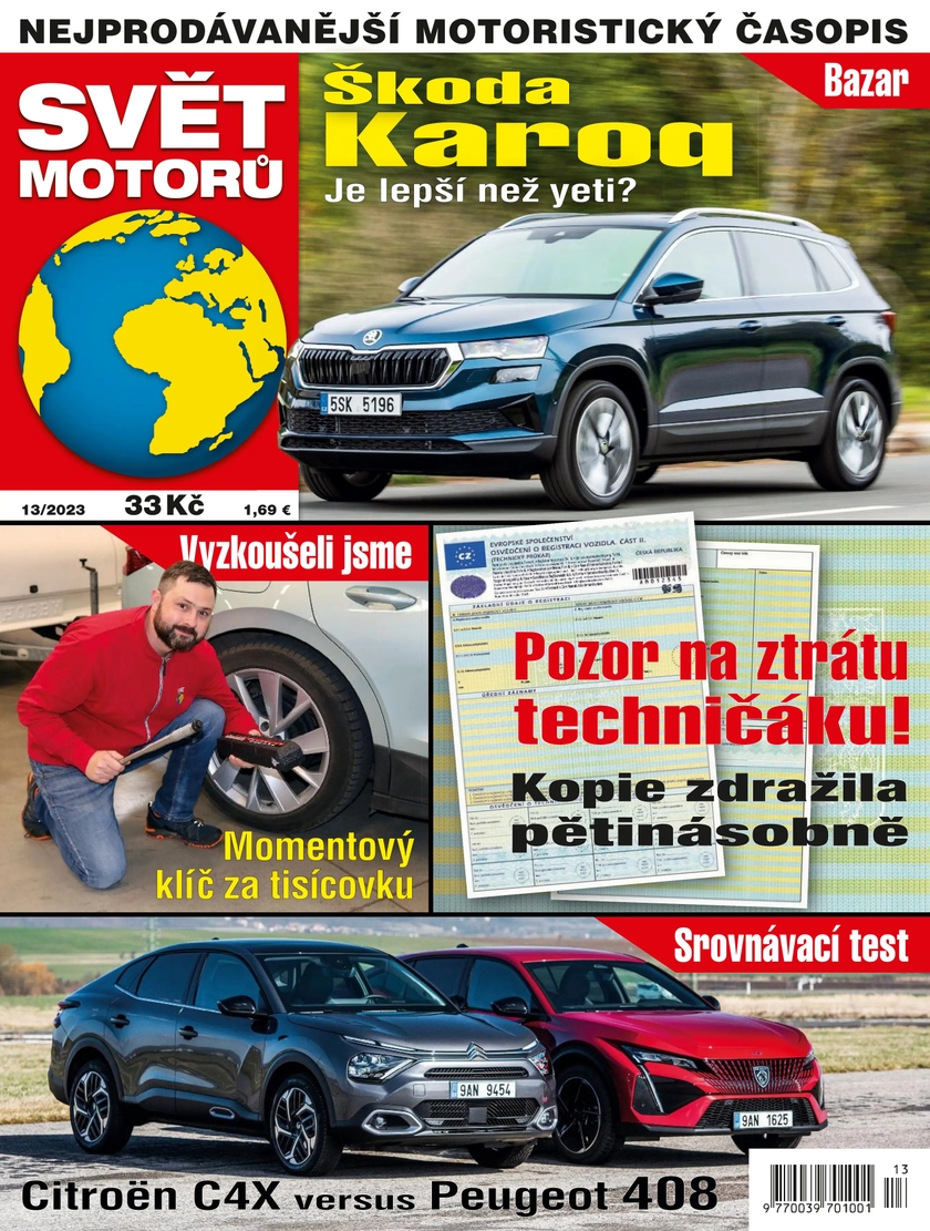 E-magazín SVĚT MOTORŮ - 13/2023 - CZECH NEWS CENTER a. s.