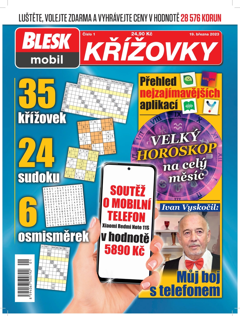 E-magazín BLESKmobil KŘÍŽOVKY - 1/2023 - CZECH NEWS CENTER a. s.