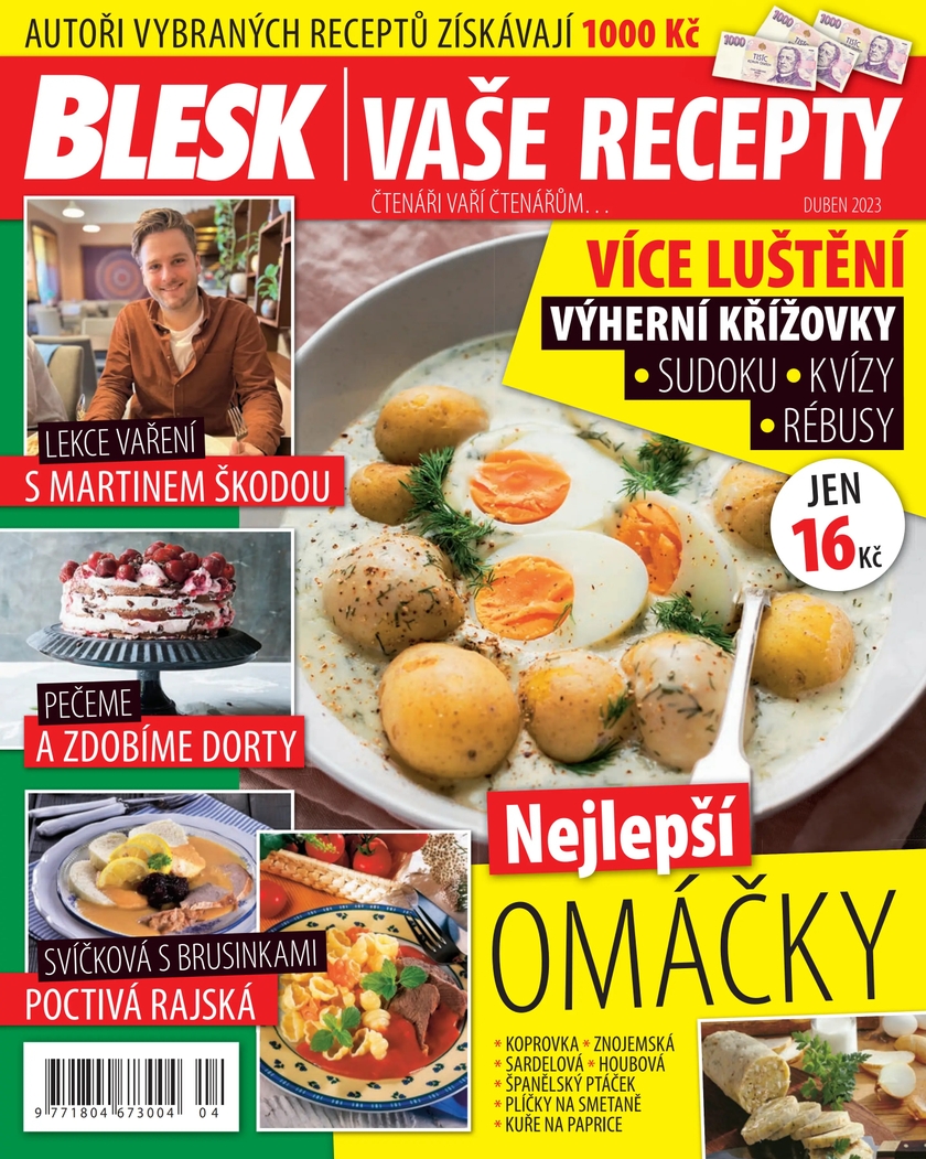 E-magazín BLESK VAŠE RECEPTY - 4/2023 - CZECH NEWS CENTER a. s.