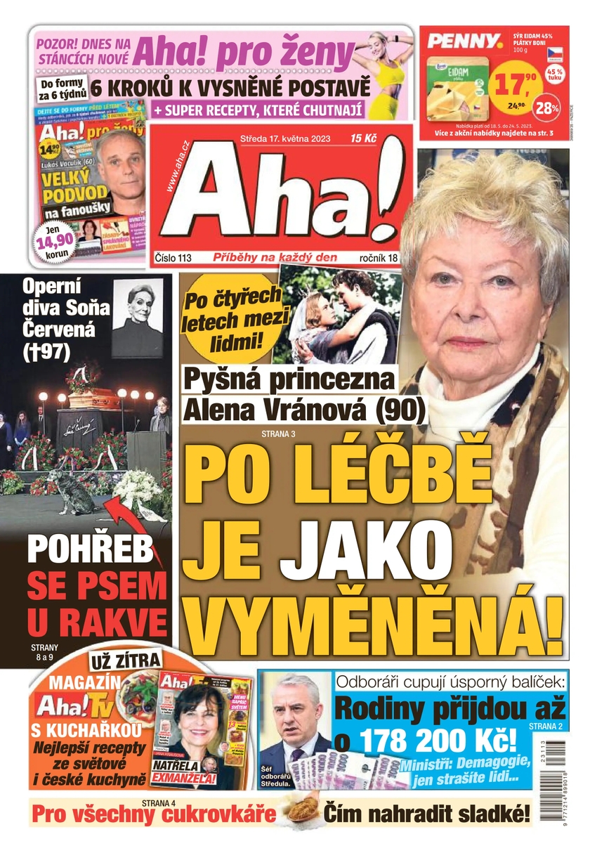 E-magazín Aha! - 17.5.2023 - CZECH NEWS CENTER a. s.