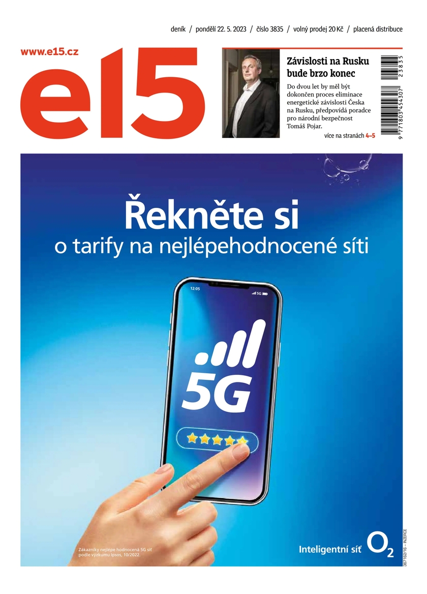 E-magazín E15 - 22.5.2023 - CZECH NEWS CENTER a. s.
