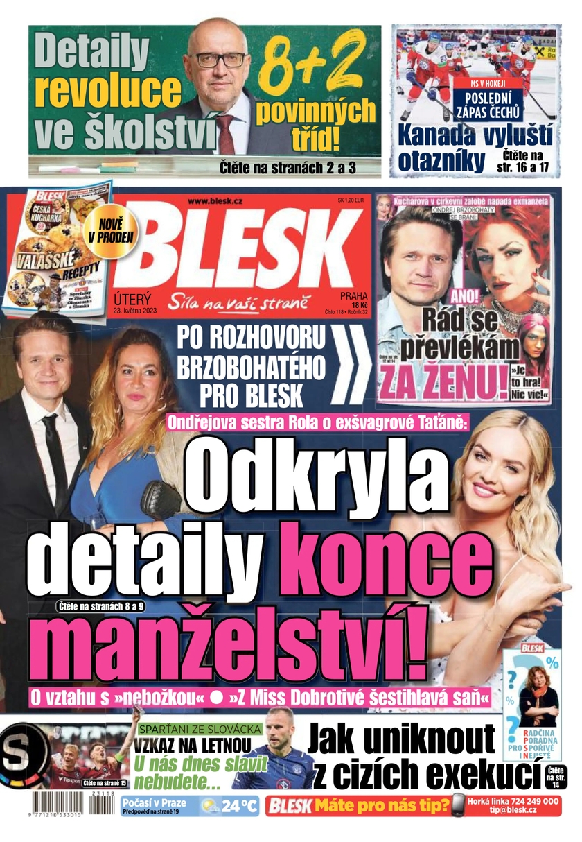 E-magazín BLESK - 23.5.2023 - CZECH NEWS CENTER a. s.