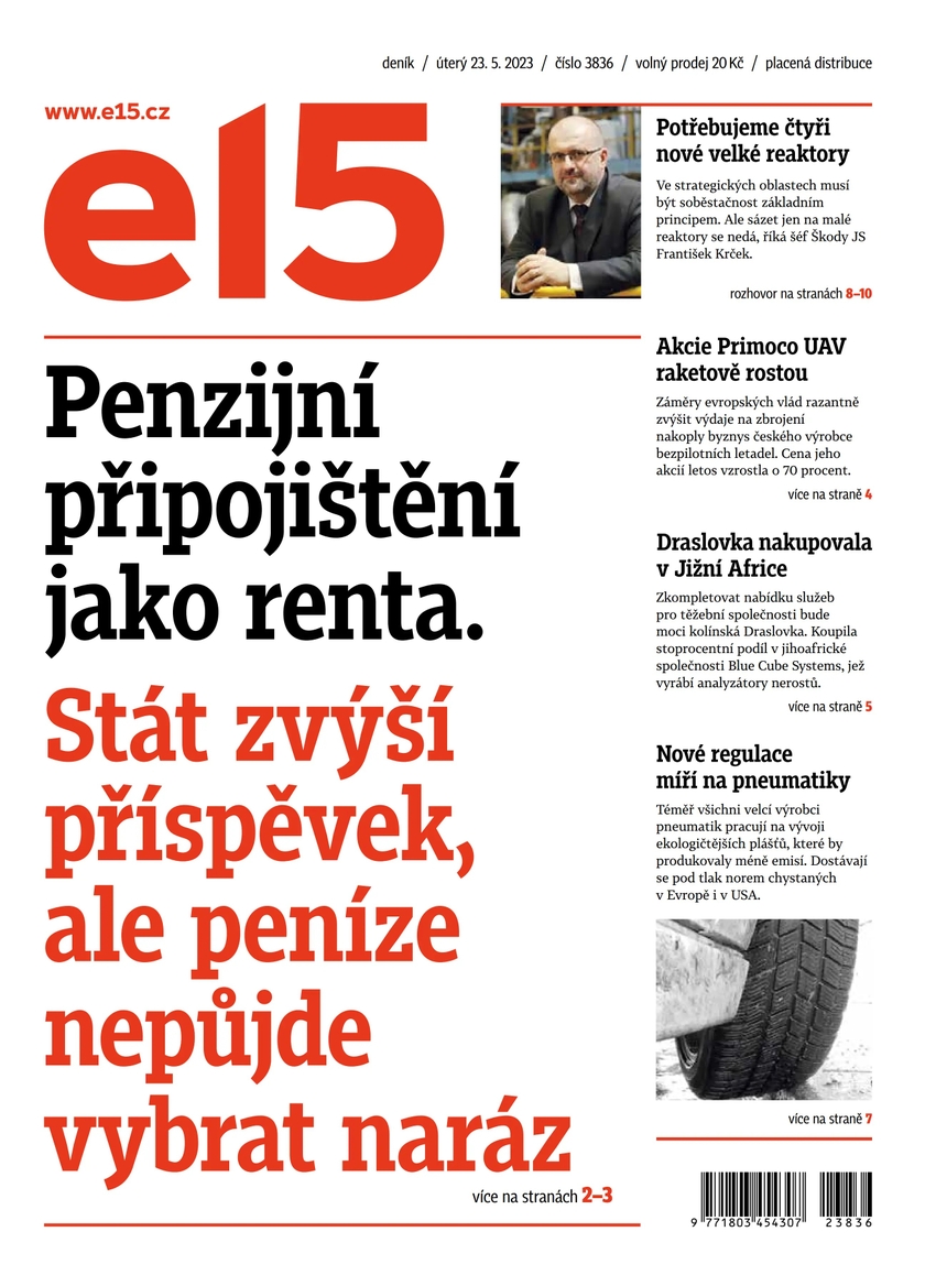 E-magazín E15 - 23.5.2023 - CZECH NEWS CENTER a. s.