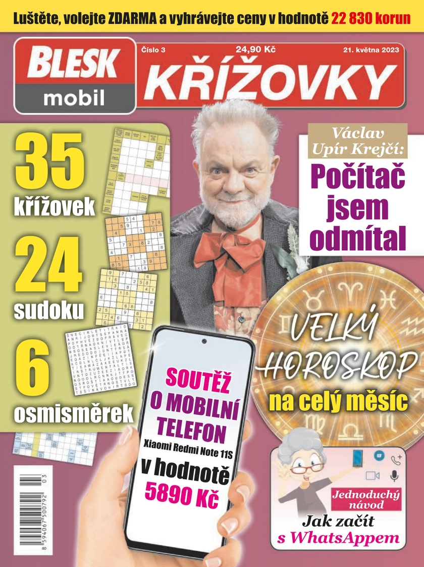 E-magazín BLESKmobil KŘÍŽOVKY - 3/2023 - CZECH NEWS CENTER a. s.